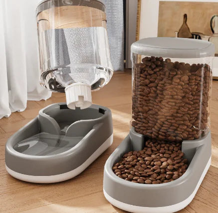 Feeder and Water Dispenser for Cats (Single Piece)
